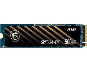 Ssd Msi Spatium M390 500gb Nve M2 Pci3