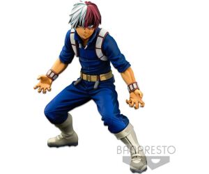 Figura banpresto my hero academia shoto todoroki wfc super master stars piece two dimensions