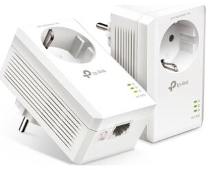 Kit de adaptadores powerline tp - link tl - pa7017p kit gigabit av1000