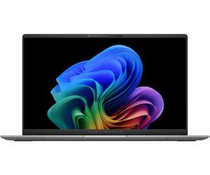 ASUS Vivobook S 15 OLED S5507QA-MA001W - Portátil 15.6" 3K 120Hz (Qualcomm Snapdragon X1E-78-100, 32GB RAM, 1TB SSD, Qualcomm Adreno GPU, Windows 11 Home) Plata Fría - Teclado QWERTY español