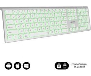 SUBBLIM Teclado Bluetooth/2.4G Master iluminado Ext P/B