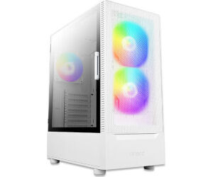 Caja Gaming Antec Nx410 Atx 2xusb2.0 1xusb3.0 Sin Fuente Blanco Rgb