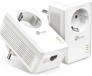 Adaptador Powerline TP-Link TL-PA7017P KIT AV1000 1000Mbps/ Alcance 300m/ Pack de 2