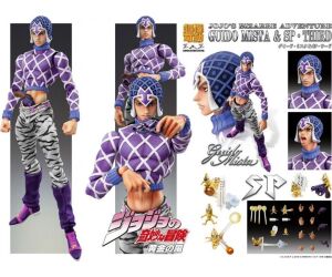 Figura good smile company jojos bizarre adventure chozokado guido mista & sp third