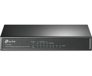 TP-LINK TL-SF1008P No administrado Fast Ethernet (10/100) Energía sobre Ethernet (PoE) Negro