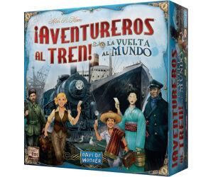 Juego de mesa aventureros al tren! la vuelta al mundo pegi 8