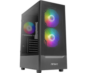 Caja Semitorre Atx Nx410 Rgb Negro Antec