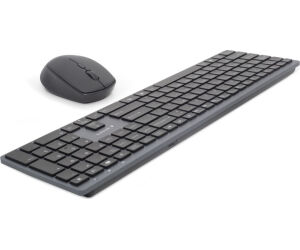 Kit Inalambrico Teclado Raton Retroiluminado Pro Business Slim Dise?o Pt Negro