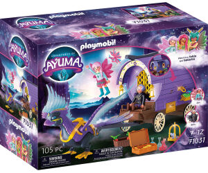 Playmobil ayuma carruaje de hada con phoenix