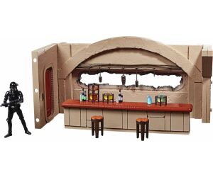 Set nevarro cantina + figura hasbro 9 -5 cm death trooper the mandalorian star wars vintage f39025