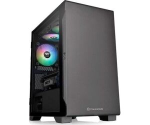 Caja Thermaltake S100 Black Matx 1xusb 3.0 Sin Fuente Negro