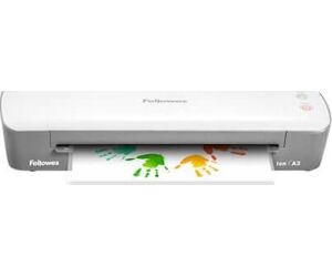 Plastificadora Fellowes Ion A3/ hasta A3 y 125 Micras/ Blanca y Gris