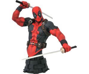 Figura diamond collection marvel deadpool busto 1 - 7 escala