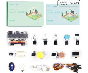 Kit de sensores inteligentes micro:bit salud inteligente - smart health kit - sin placa