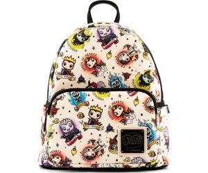 Mochila loungefly disney villanos tattoo aop mini backpack