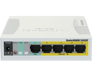 MikroTik CSS106-1G-4P-1S RB260GSP Switch 5xGB 1xSF