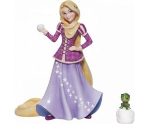 Figura enesco disney enredados rapunzel y pascal edicion navidea