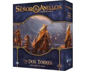 Juego de mesa juego de cartas el seor de los anillos las dos torres expansion de saga edad recomendada 14 aos