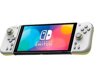 Splitpad hori compact blanco - amarillo para nintendo switch