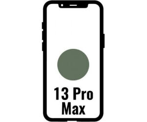 Telefono movil smartphone apple iphone 13 pro max 256gb green sin cargador -  sin auriculares -  a15 bionic -  12mpx -  6.7pulgadas