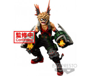 Figura banpresto my hero academia katsuki bakugo wfc super master the brush