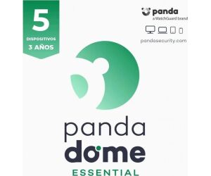 Antivirus panda dome  essential 5 dispositivos 3 aos esd licencia electronica