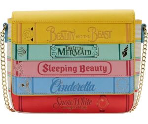 Bandolera loungefly disney libros clsicos de las princesa