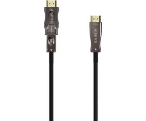 Cable HDMI 2.1 AOC 8K Desmontable Aisens A153-0645/ HDMI Macho / D Macho - HDMI Macho/ 20m/ Negro