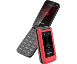 Telfono Mvil Aiwa FP-30-4G RD para Personas Mayores/ Rojo