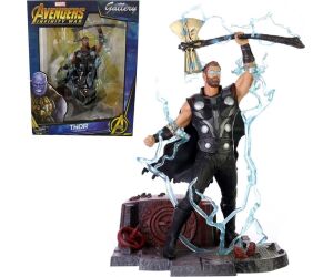 Figura diamond select toys marvel avengers 3 thor con stormbreaker