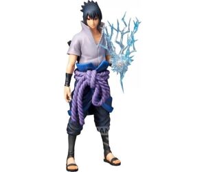 Figura banpresto naruto shippuden grandista nero sasuk uchihae#2 28cm