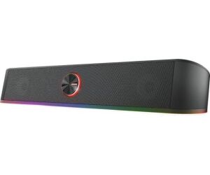 Barra De Sonido Rgb Gxt 619 Thorne Negro Trust