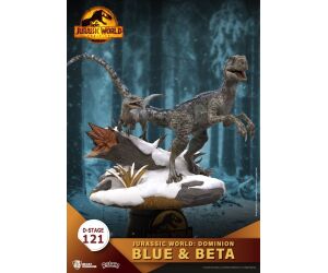 Figura beast kingdom dstage jurassic world dominion blue sea