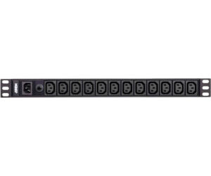 Aten PE0112G unidad de distribución de energía (PDU) 1U Negro 12 salidas AC