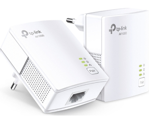 Kit de adaptadores powerline tp - link tl - pa7017 kit gigabit av1000