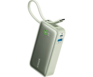 Powerbank Anker Nano Power Bank (10000mah 30w Built-in Usb-c Cable Green)