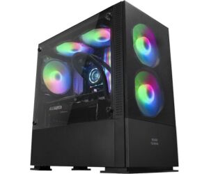 Mars Gaming Caja MCZ PREMIUM M-ATX 2X FRGB Negra