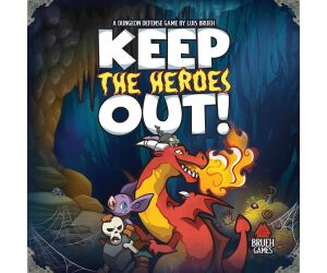 Juego de mesa keep the heroes out ingles