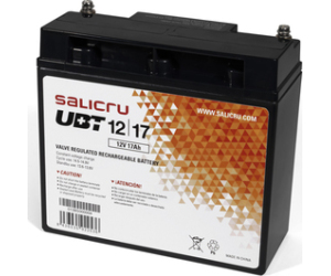 Bateria agm salicru compatible para sais 17ah 12v