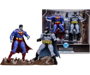 Pack de 2 figuras mcfarlane dc multiverse bizarro & batzarro