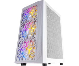 MARS GAMING Caja Micro-atx MCMESH White