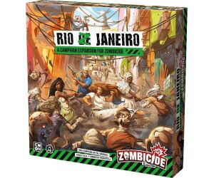 Juego de mesa zombicide 2e rio z janeiro edad recomendada 14 aos