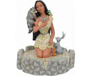 Figura enesco disney pocahontas y sus mascotas