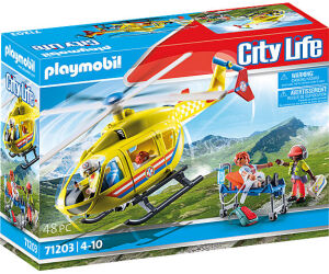 Playmobil helicoptero de rescate