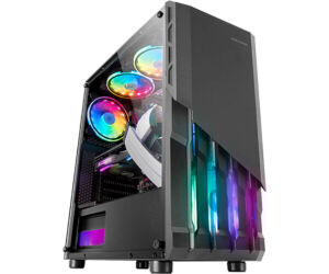 Caja Semitorre Atx Mcx2 Frgb Negro Mars Gaming