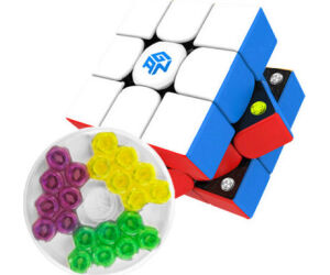 Cubo de rubik gan 356 m 3x3 magnetico stk multicolor