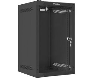 Armario rack lanberg 9u 280x310 auto ensamblado 10pulgadas hasta 20 kg negro