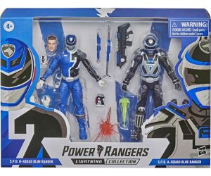 Figura hasbro power rangers blue ranger a & blue ranger b pack 2 figuras 15 cm