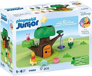 Playmobil junior  disney: winnie the pooh y piglet casa del rbol