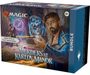 Caja de cartas magic the gathering bundle murders at karlov manor ingls